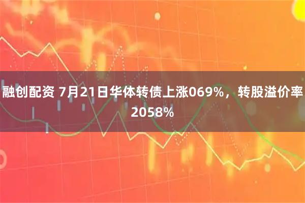 融创配资 7月21日华体转债上涨069%，转股溢价率2058%