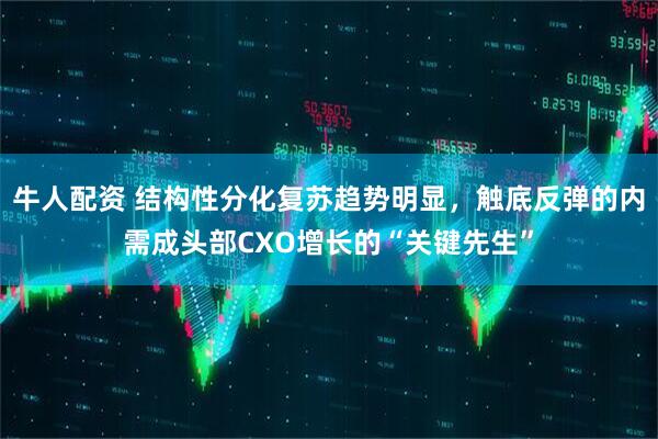 牛人配资 结构性分化复苏趋势明显，触底反弹的内需成头部CXO增长的“关键先生”